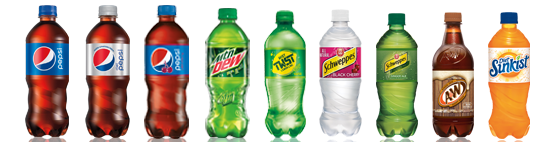 Cold Pepsi Drinks